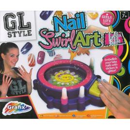 Set de manichiura pentru fetite, Nail Swirl Art , Grafix