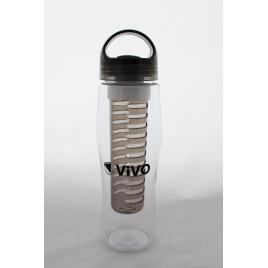 Sticla cu filtru pentru infuzii, negru, 750 ml, Vivo