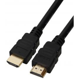 Cablu HDMI de mare viteza cu functie Ethernet, conector HDMI 10M, negru