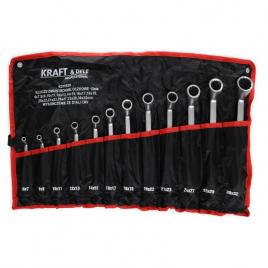 Set chei inelare 12 piese 6 - 32 mm kraftdele kd10939 tbc