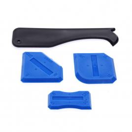 Set 4 spatule pentru aplicare silicon la rosturilor kd10547 kraftdele