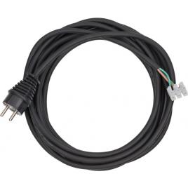 Cablu electric 5m h07rn-f3g1.0 negru cu stecher turnata de/be b1160690 brennenstuhl