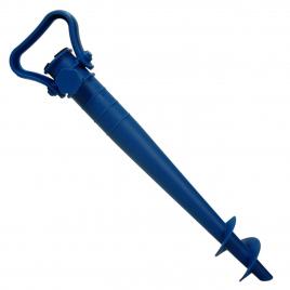 Suport de umbrela din plastic dur Albastru 38x4 cm