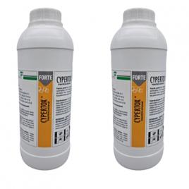 Pachet 2 buc, insecticid profesional Cypertox Forte, 2x1L