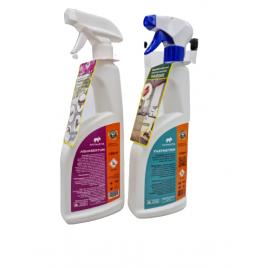Set dezinsectie casa, Spray 750 ml Aquasektum+ Spray 750 ml Fastmetrin