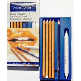 Set creioane Faber Castell Classic Sketch