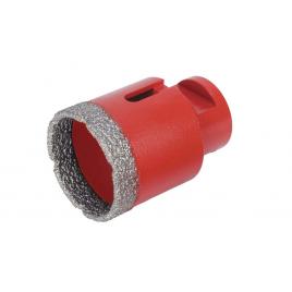 DRYGRES DRILL BIT 43mm - Carota diamantata cu diametru 43mm pentru carotare uscata, in piatra dura, gresie portelanata, placi ceramice gresie / faianta, cod 04913