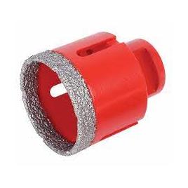 DRYGRES DRILL BIT 65mm - Carota diamantata cu diametru 65mm pentru carotare uscata in piatra dura gresie portelanata placi ceramice gresie / faianta cod 04916