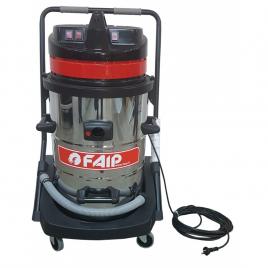 Aspirator industrial FAIP 640, aspirare umeda/uscata, 3 motoare, 3500W
