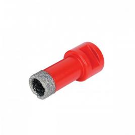 DRYGRES DRILL BIT 20mm - Carota diamantata cu diametru 20mm pentru carotare uscata in piatra dura gresie portelanata placi ceramice gresie / faianta cod 04910
