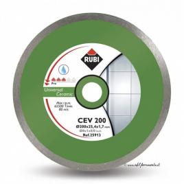 Disc diamantat CEV 200 PRO, 200/25.4mm, gresie/faianta portelanata, 25913