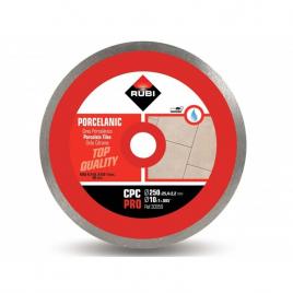 Disc diamantat CPC 250 PRO RUBI, 250/25.4mm, gresie/faianta portelanata, 30959