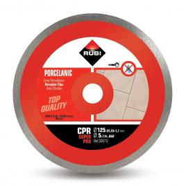 Disc diamantat CPR 125 SUPERPRO RUBI, 125/22.2mm, gresie/faianta portelanata, 30973