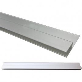 Dreptar aluminiu tip H BMI-689250HK, lungime 2,5m, sectiune 114x27mm