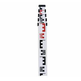 Mira aluminiu pentru nivela optica inaltime 1.22m-5.00m cod 345122-613