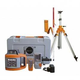 SET COMPLET: Laser rotativ SIRIUS 1HV NEDO + Mira universala + trepied aliminiu 471941