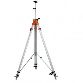 Trepied aluminiu cu elevatie si sistem antialunecare Heavy Duty inaltime 0.85m-3.02m cod 210680