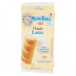 Prajiturica flauti cu lapte mulino bianco  8 buc - 280g