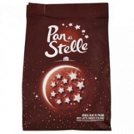 Biscuiti cu cacao si stele de zahar mulino bianco pan di stelle 700g