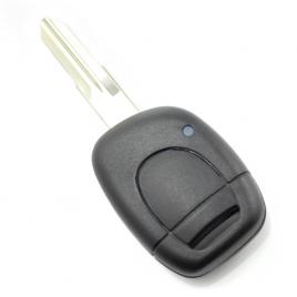 Dacia / renault - carcasa cheie cu 1 buton si suport baterie