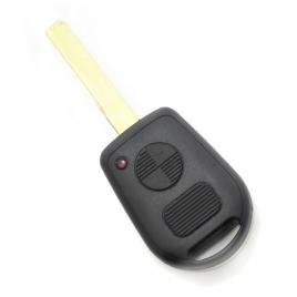 Carguard - bmw - carcasă cheie cu 2 butoane și lama 2 piste (model nou)