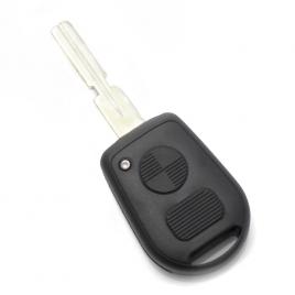 Carguard - bmw - carcasă cheie cu 2 butoane și lama cu 4 piste (model nou)