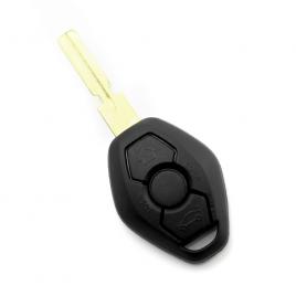 Carguard - bmw - carcasă cheie cu 3 butoane și lamă cu 4 piste - calitate premium!