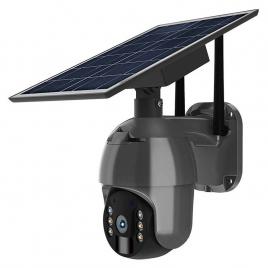 Camera suraveghere hd solara smart wifi - negru