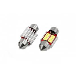 Set becuri auto cu led canbus sofit compatibil c5w 10 smd 31mm alb 12/24v,