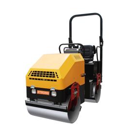 Cilindru compactor TANDEM Strong 1500kg latime tambur 900mm motor Kubota Diesel D1105 pornire electrica 25CP
