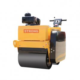 Cilindru compactor manual STRONG 550kg cu latimea tamburului 600mm, motor Honda GX270, putere 9.0CP