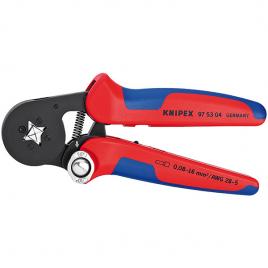 Cleste de sertizare ferule cu autoreglaj 180mm knipex 97 53 04