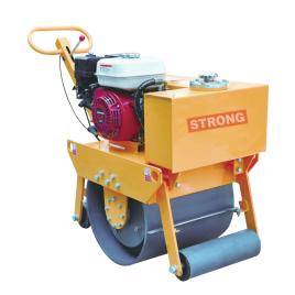Rulou vibrocompactor STRONG cu latimea tamburului 450mm motor Honda GX160 putere 55CP greutate 200kg 383