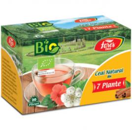 Ceai bio din 7 plante ceai la plic ro-eco-007