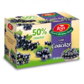 Ceai cu coacaze 50% ceai la plic