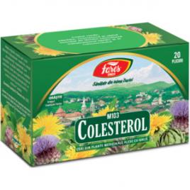 Colesterol m103 ceai la plic