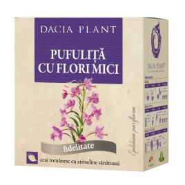 Dacia plant ceai pufulita cu flori mici, punga 50g