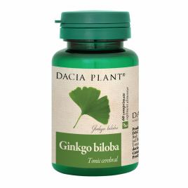 Dacia plant ginkgo biloba 60 comprimate