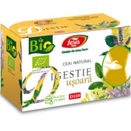 Digestie usoara bio d160 ceai la plic ro-eco-007