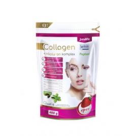 Jutavit colagen hidrolizat cu hialuronic complex 400gr gust căpșuni