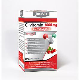 Jutavit vitamina c 1000 + d3 2000 plus 100 comprimate