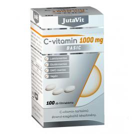 Jutavit vitamina c 1000mg 100 comprimate fără gluten și lactoză