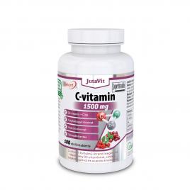 Jutavit vitamina c 1500mg cu zinc acerola macese 100 comprimate