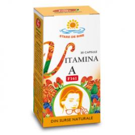 Vitamina a naturala f161 30 capsule