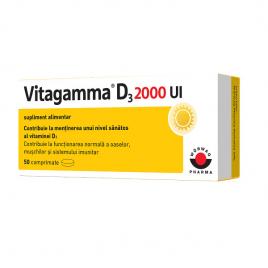 Worwag vitagamma vitamina d3 2000 u.i. 20 comprimate