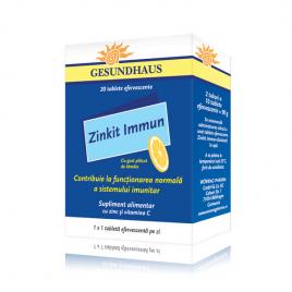 Worwag zinkit immun 10mg zinc 20 comprimate efervescente