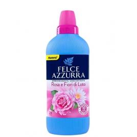 Balsam rufe cu parfum de trandafir si flori de lotus felce azzurra  600 ml, 24 utilizari