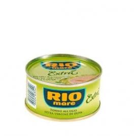 Ton in ulei de masline extravirgin rio mare 80g