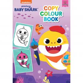 Carte de colorat baby shark copy colour alligator ab3513bscc