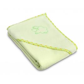 Prosop cu gluga sensillo sheep 80x80 cm green